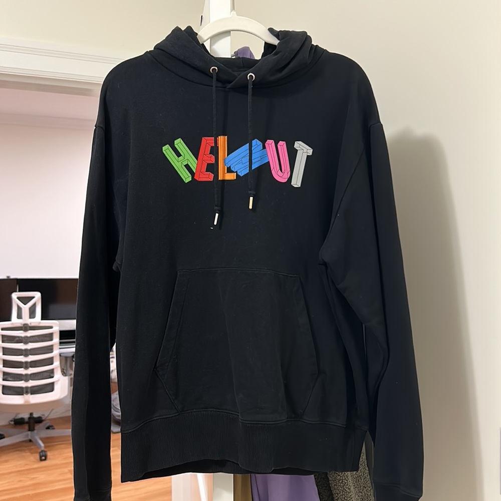 Helmut Lang 3D letter hoodie - Picture 2 of 2